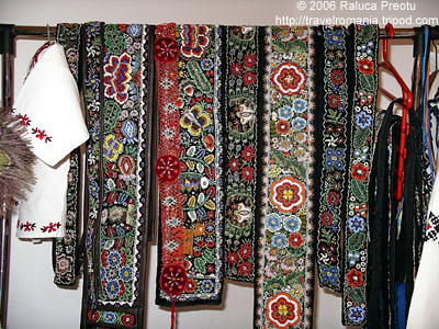 Decorated belts, Bistrita Nasaud