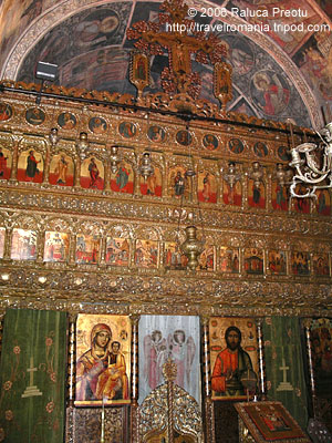 Stavropoleos Church, iconostasis